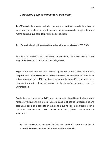 Régimen Jurídico del Derecho Particular y las Obligaciones en el ...