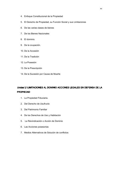 Régimen Jurídico del Derecho Particular y las Obligaciones en el ...