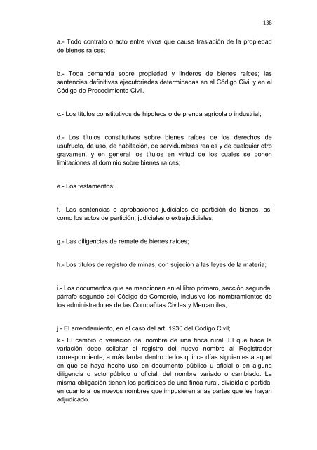 Régimen Jurídico del Derecho Particular y las Obligaciones en el ...