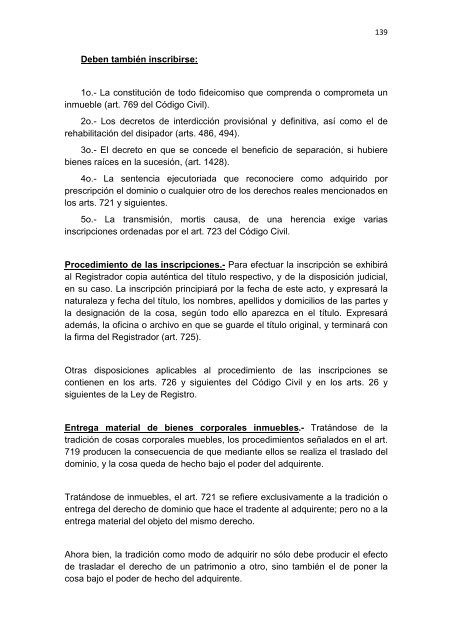 Régimen Jurídico del Derecho Particular y las Obligaciones en el ...