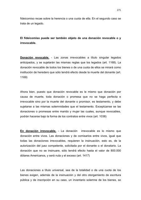 Régimen Jurídico del Derecho Particular y las Obligaciones en el ...