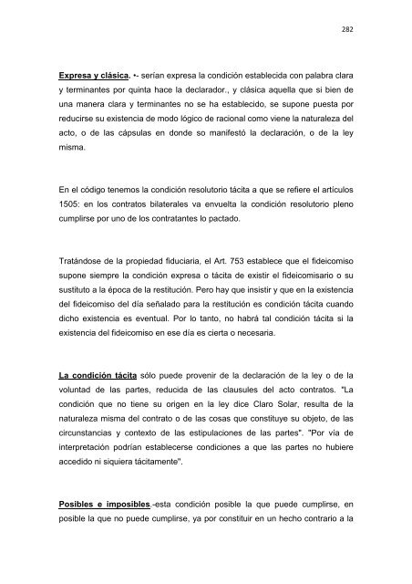 Régimen Jurídico del Derecho Particular y las Obligaciones en el ...