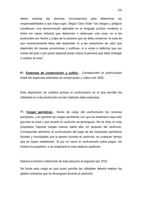 Régimen Jurídico del Derecho Particular y las Obligaciones en el ...