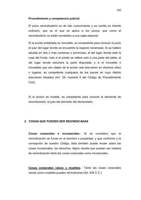 Régimen Jurídico del Derecho Particular y las Obligaciones en el ...