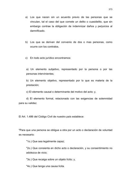 Régimen Jurídico del Derecho Particular y las Obligaciones en el ...