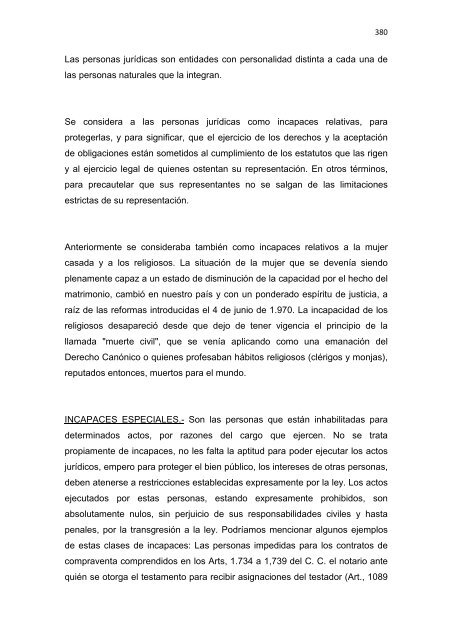 Régimen Jurídico del Derecho Particular y las Obligaciones en el ...