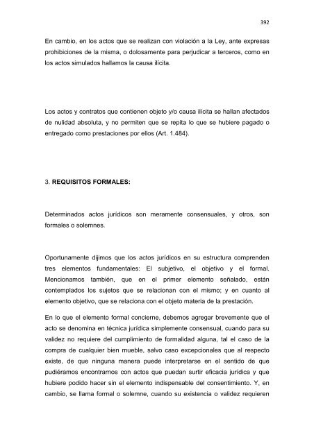 Régimen Jurídico del Derecho Particular y las Obligaciones en el ...