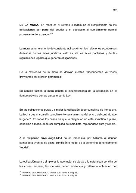 Régimen Jurídico del Derecho Particular y las Obligaciones en el ...