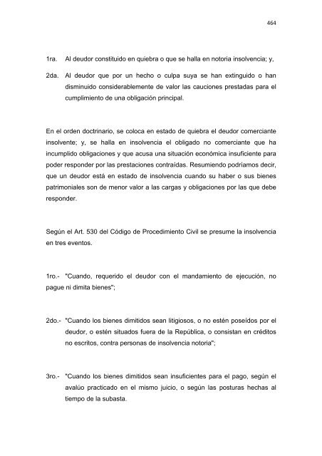 Régimen Jurídico del Derecho Particular y las Obligaciones en el ...