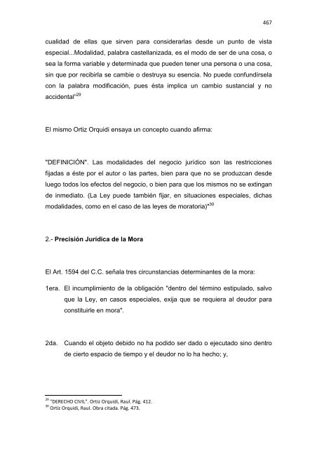 Régimen Jurídico del Derecho Particular y las Obligaciones en el ...