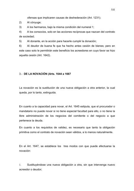 Régimen Jurídico del Derecho Particular y las Obligaciones en el ...