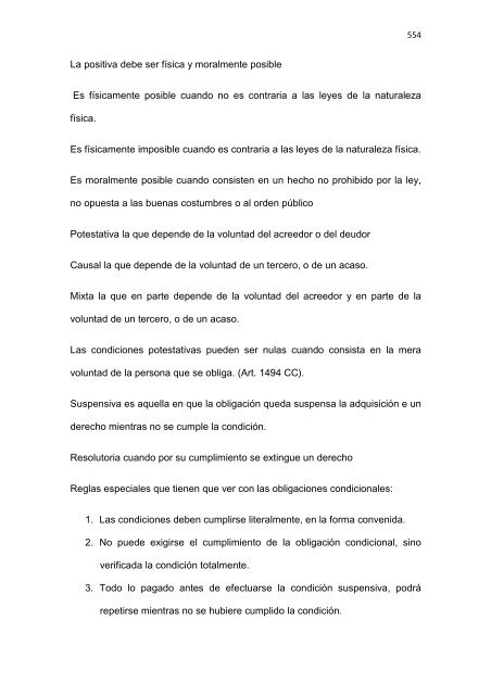 Régimen Jurídico del Derecho Particular y las Obligaciones en el ...