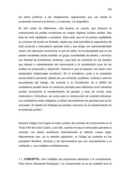 Régimen Jurídico del Derecho Particular y las Obligaciones en el ...