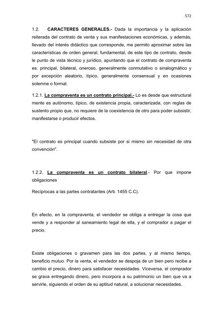 Régimen Jurídico del Derecho Particular y las Obligaciones en el ...