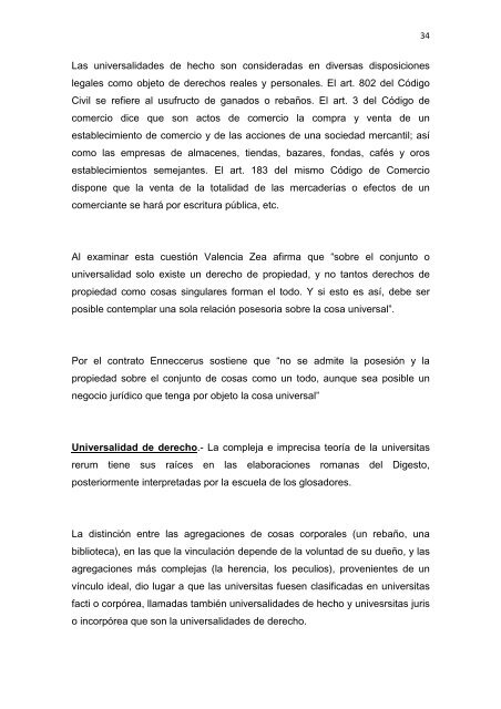 Régimen Jurídico del Derecho Particular y las Obligaciones en el ...