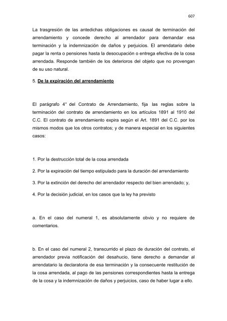 Régimen Jurídico del Derecho Particular y las Obligaciones en el ...