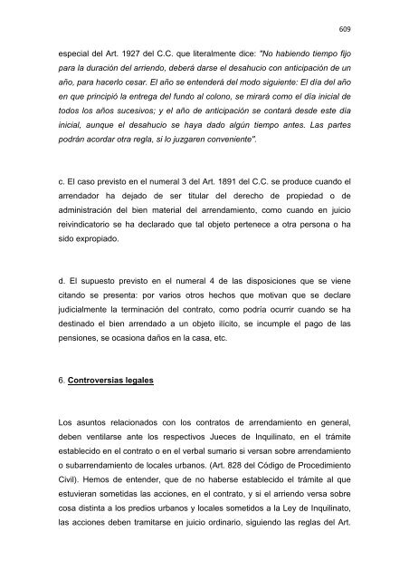 Régimen Jurídico del Derecho Particular y las Obligaciones en el ...