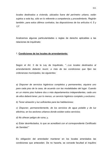 Régimen Jurídico del Derecho Particular y las Obligaciones en el ...