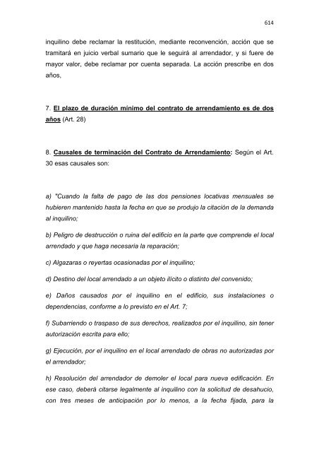 Régimen Jurídico del Derecho Particular y las Obligaciones en el ...