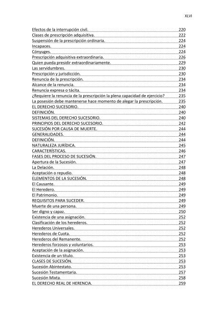 Régimen Jurídico del Derecho Particular y las Obligaciones en el ...