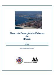 Plano de Emergência Externo de Ílhavo - Câmara Municipal de Ílhavo