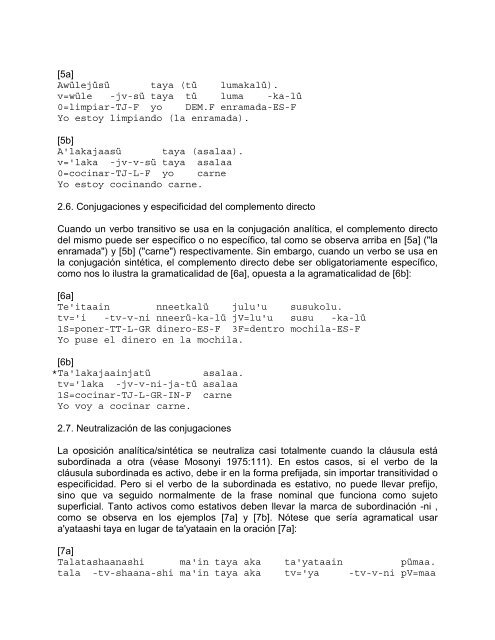 Definitud y foco en las conjugaciones guajiras.pdf - Portal de ...