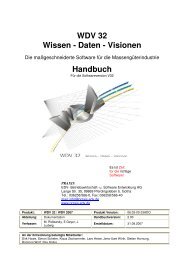 07-09-03 Handbuch WDV 32 06.xx-xx-32 - Praxis EDV