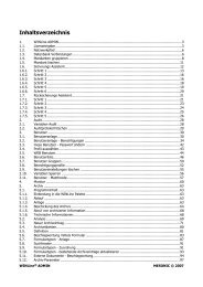 Handbuch WinLine - Administrator (8MB) - Praxis EDV