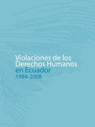 violaciones de los dd.hh. en ecuador 1984-2008 - Alfonso ...