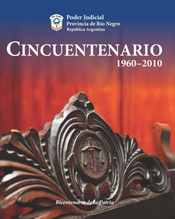 Descargar el libro - del Poder Judicial de Rio Negro