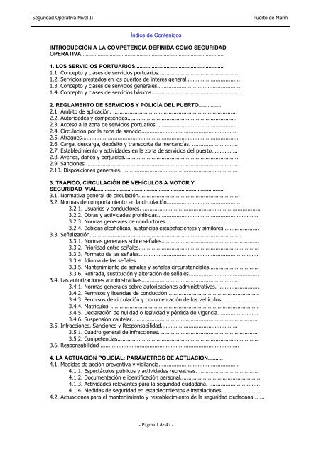 Descargar pdf Autoridad Portuaria de Marín y Ría de Pontevedra