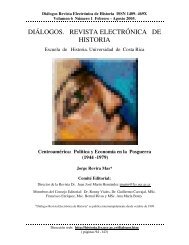 Centroamérica: Política y Economía en la Posguerra - Escuela de ...
