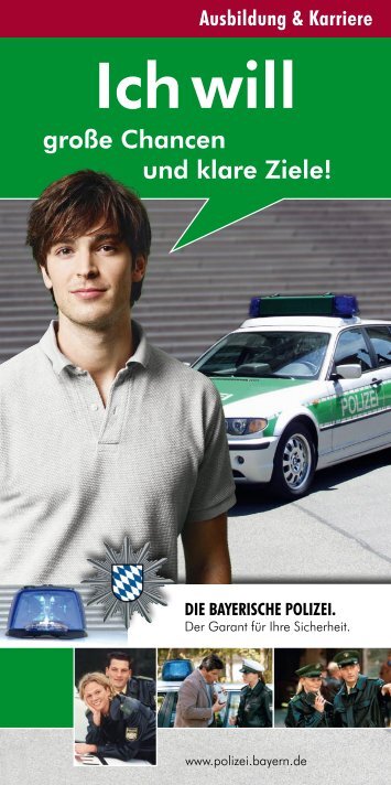 Ich will - Polizei Bayern