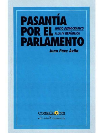 Pasantía Por El Parlamento (2001) - Juan Páez Ávila