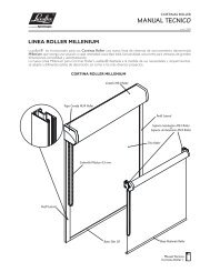 Manual Técnico Roller - Hunter Douglas