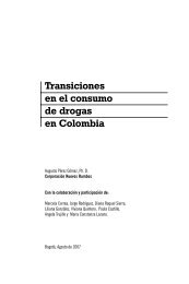 Transiciones en el consumo de drogas en Colombia - Mama Coca