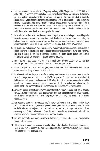 Transiciones en el consumo de drogas en Colombia - Mama Coca