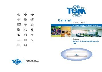 CATALOGUE General TGM Air Conditioning ... - duralitte.com.mx
