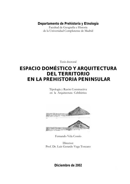 Espacio doméstico y arquitectura del territorio en la