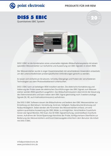 DISS 5 EBIC - Produktblatt - point electronic GmbH
