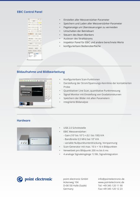 DISS 5 EBIC - Produktblatt - point electronic GmbH