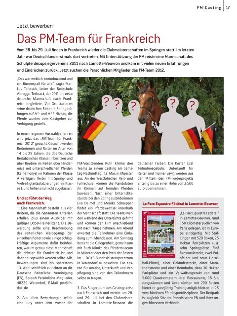 Trainieren, was bewertet wird In dieser Ausgabe - FN