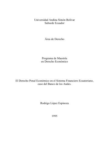 T0009-MDE-Espinoza-El derecho penal.pdf - Repositorio UASB ...
