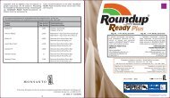 Roundup Ready Plus - Monsanto