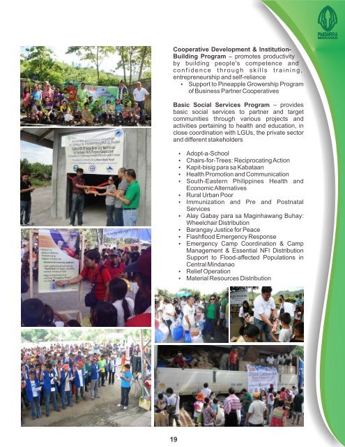 2011 Annual Report - PhilDHRRA-Mindanao