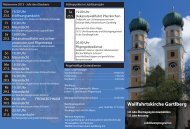 Informationsbroschüre - Pfarrkirchen