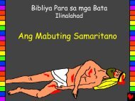 The Good Samaritan Tagalog PDA - Bible for Children
