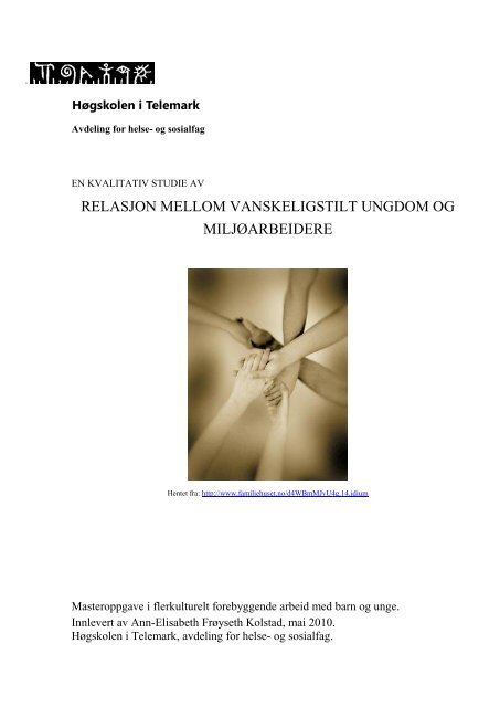 Masteroppgave - Ann-Elisabeth F. Kolstad.pdf - TEORA - Høgskolen ...