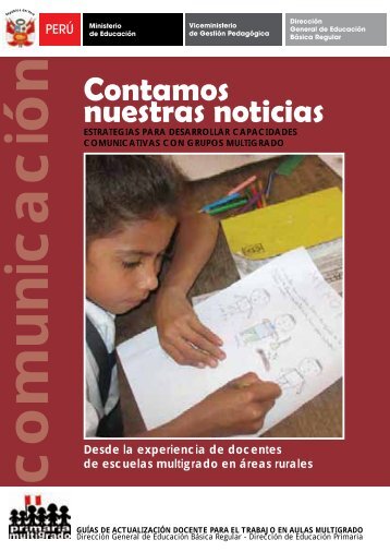 Contamos nuestras noticias - Educación Básica Regular - Ministerio ...