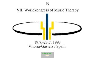 23.7. 1993 Vitoria-Gasteiz / Spain - World Federation of Music Therapy